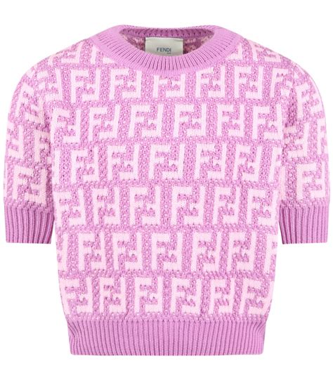 maglione fendi rosa|Maglioni. Gilet Fendi in Viscosa Rosa taglia 40 IT .